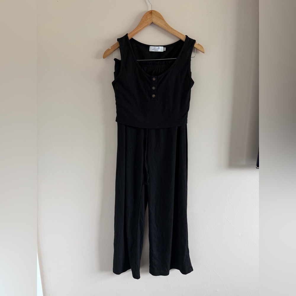 LuBella Boutique Black Top & Pants Set | Chic Matching Outfit